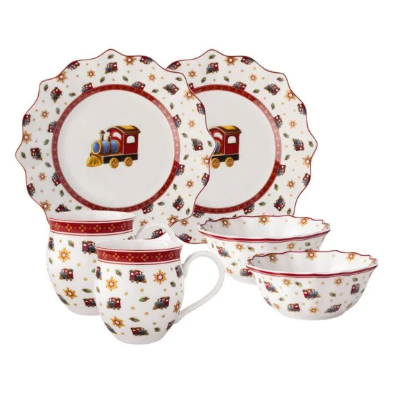 Set za zajtrk Toy's Delight z lokomotivo